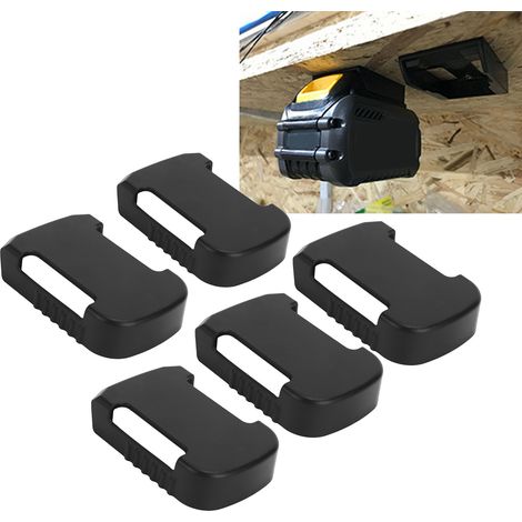 Cinq ensembles de supports de batterie Worx 20V à grand pied sont compatibles avec les batteries Worx de la série WU (WU189, WU294, WU296, etc.) et les batteries de la série WE (WE270, WE389, etc.). (1/5)