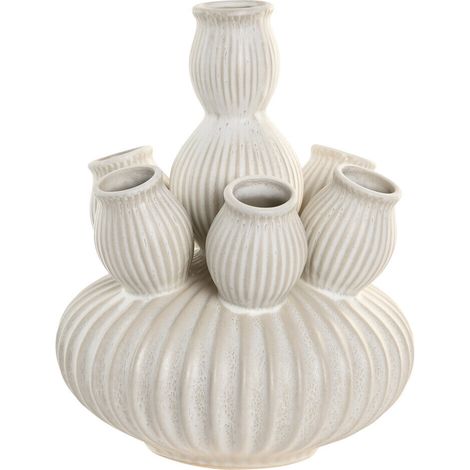 Jarron Ceramica 28X28X35 Crema (1/3)