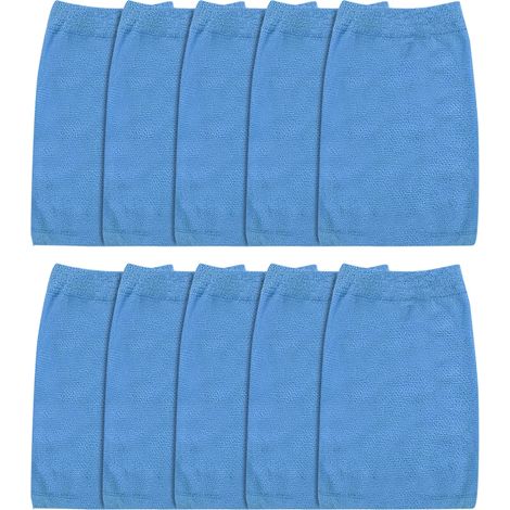 Accessoires de piscine (Kit de 10 pièces) Brosse de nettoyage pour piscine, spas et jacuzzis, brosses à poils en nylon, épuisette, nettoyeur de skimmer, brosse de piscine (1/5)