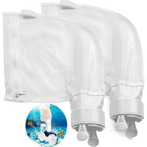 Packung mit 2 Poolreinigungsbeuteln inklusive Ersatzfilter für Polaris 280/480 (1/5)