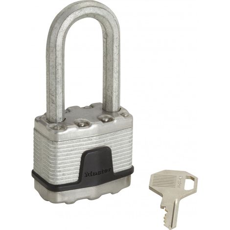 MASTER LOCK candado con llave de acero laminado, l.50 mm MASTER LOCK