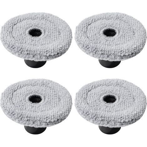 Cleaning Cloth for Roborock Saros 10 Robot Vacuum Cleaner Spare Part,4 Edge Cleaning Cloth Accessories (1/5)