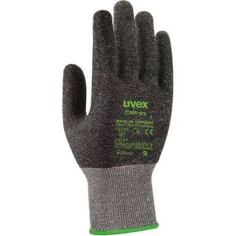 Uvex C300 dry gants protection anthracite confort optimal (1/2)