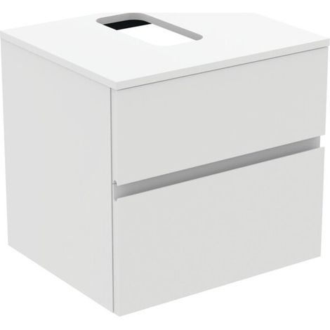 Ideal Standard E3496Y1 Armoire sous-lavabo Finesse Découpe g/d (1/3)