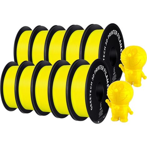 Filamento per stampa 3D, diametro 1,75 mm, materiale PETG ecologico (1/2)