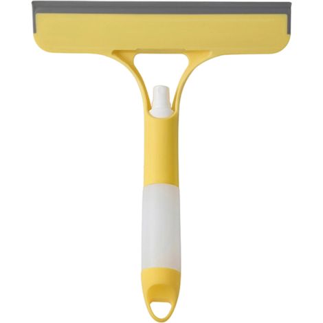 Brosse à vitres 3 en 1, nettoyante pour vitres, essuie-glace multifonction, brosse de nettoyage à spray, bande de caoutchouc silicone pour miroir de salle de bain (1/5)