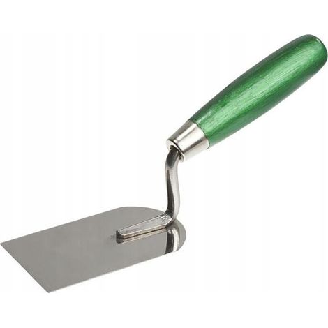 STALCO Cazzuola per stucco 100mm acciaio inox S-37352