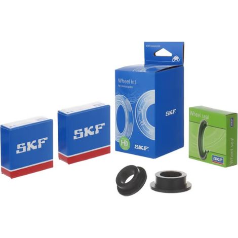 SKF Hinterradlagersatz mit Dichtungen und Buchsen für KTM SX/SXF 125/250/350/450 '13-'22, Husqvarna TC/FC '15-'22, GAS GAS MC/MCF '21-'22 (Achse 25 mm)