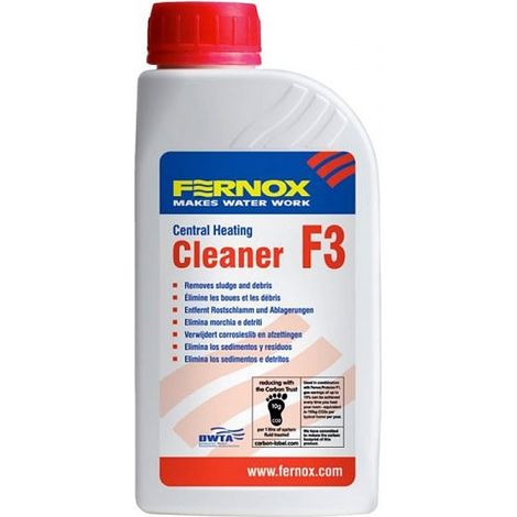F3 Cleaner ml 500 pulitore di fanghi per impianti a pH neutro 53637