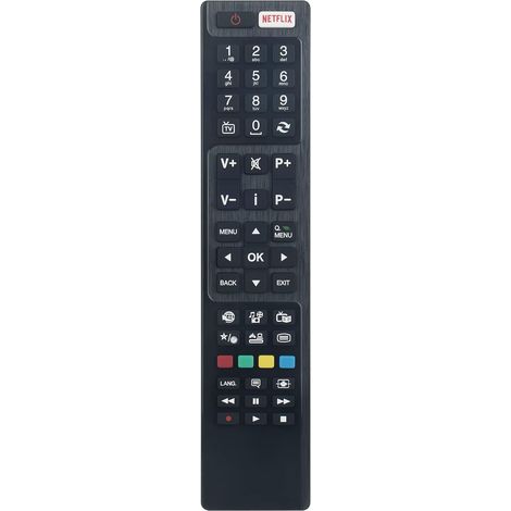 RC48125 30089237 Télécommande Rechange pour Panasonic Viera TV TX-40CX400 TX-40CXW404 TX-40CX300 TX-48CX300 TX-48CX400 TX-48CX350 TX-48CXW404 TX-55CX300 TX-48CXR400Z TX-55CXW404
