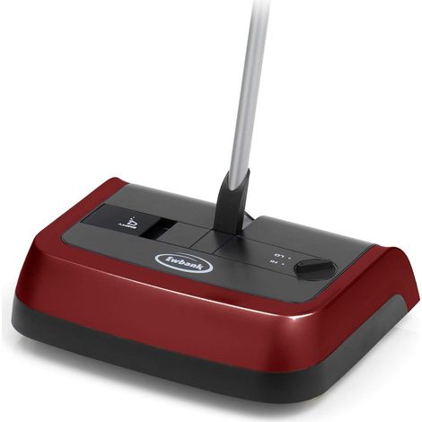 Ewbank 830UKR Evo3 Manual Carpet Sweeper, Red