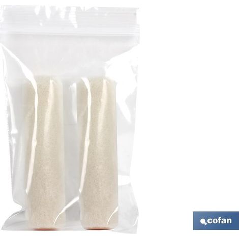 Pack 2 Recambios Rodillos Mini Velour 11cm