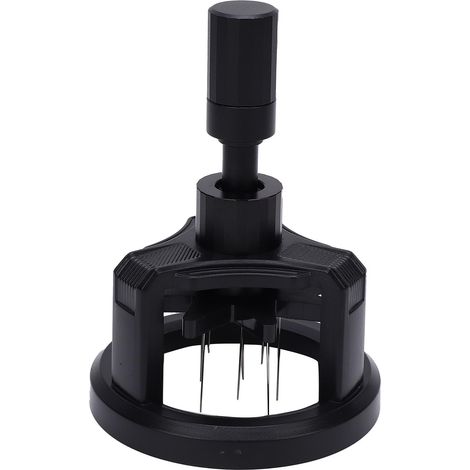 Outil de Distribution de café, agitateur à aiguille rotatif magnétique en alliage d'aluminium de 58mm pour Bar domestique noir (1/5)