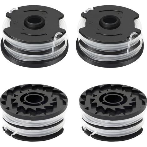 4 x Spulen Garn passend für Parkside TLP-01, Ersatzleiste für Parkside PRTA 20-Li C3, A1, B1, B2, PRT 550 A1, A2, A3, A5, B6, PRT 300 A1, Ø 1,6 mm, 10 m Länge (4 Bretter) (1/5)