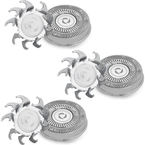 3 PCS Universelle Têtes de Rasoir Remplacement Compatible avec Séries Philips Norelco 3000, 2000, 1000 (1/5)
