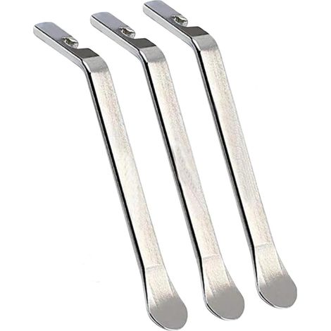 Lot de 3 démonte-pneus de vélo - Convient aux vélos, motos et VTT. En acier inoxydable, portable, durable, antidérapant et facile à remplacer. (1/5)