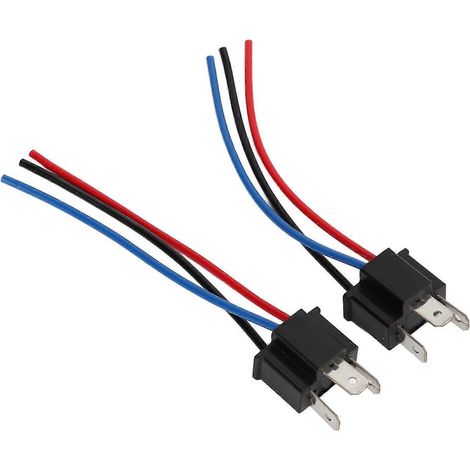 Stück H4 Stecker-Anschlusskabel Scheinwerferfassung Scheinwerferstecker Kabelbaum