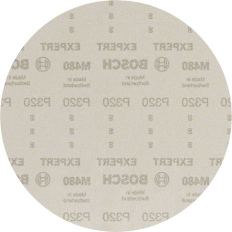 Abrasivo reticolato BOSCH Expert M480 - Per levigatrici per cartongesso da 225 mm - 25 pezzi