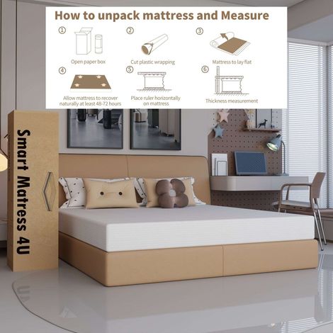 High Density Foam Mattress Breathable Mesh Sides, Soft-Knit Cover & Support Foam Base Rolled & Boxed - Single (W90cm x L190cm x D15cm)