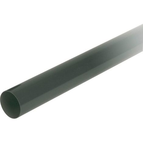 Tuyau de descente pvc ardoise Diam.50 mm L.2 m GIRPI