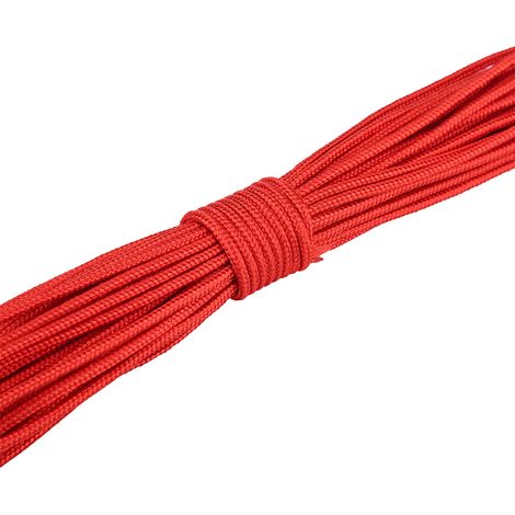 Corde d'escalade multifonctionnelle à 1 brin et diamètre 2 mm (15 m) pour le camping et l'amarrage (1/5)