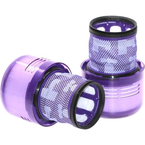 2 Pack Filtre Compatible avec Dyson V11 SV14, Filtre Aspirateur Accessoire, Cyclone Aspirateur Pièce de Rechange pour Filtre À Vide Lavable Compatible, Total Clean, Lavables Remplacer (1/4)