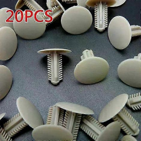 20 Dachhimmelclips, Verkleidungsbefestigung aus Nylon, passend für Toyota, ersetzt 63399-26050-JXLGV (1/5)