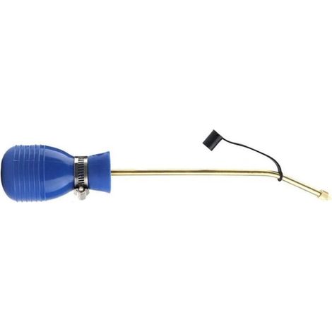 Poudreuse Anti Insectes Applicateur Poudre Pulvérisateur à Bulbe Terre Diatomée avec Tube Cuivre Long (1/3)