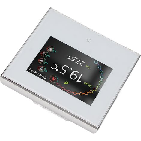 Intelligenter Thermostat mit LCD-Touchscreen, präziser Temperaturregelung und WLAN-Anschluss (95–240 V) (1/5)