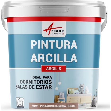 Pintura natural de arcilla para decorar dormitorio infantil - ARGILIS