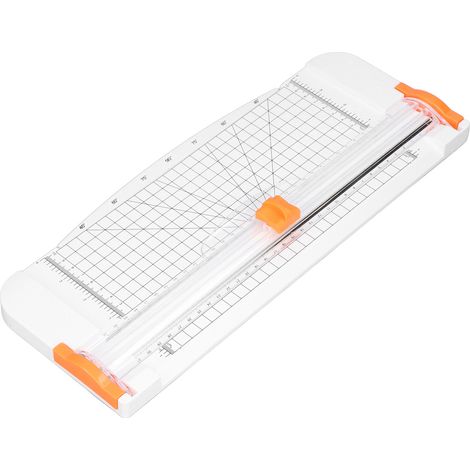 Papierschneider A4 Papier falten Freier Mehrwinkel-Schnitt Manueller Papierschneider aus Kohlenstoffstahl Weiß (1/5)