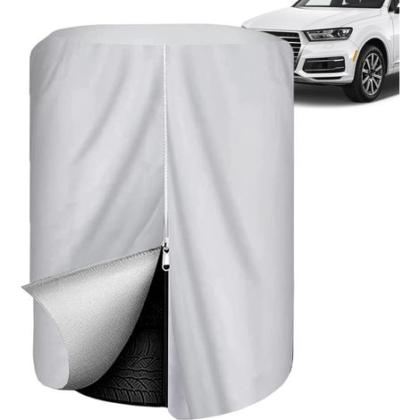Funda impermeable para neumáticos de autocaravanas, 110 x 73 x 73 cm, portaruedas de gran capacidad, soporte protector. (1/5)