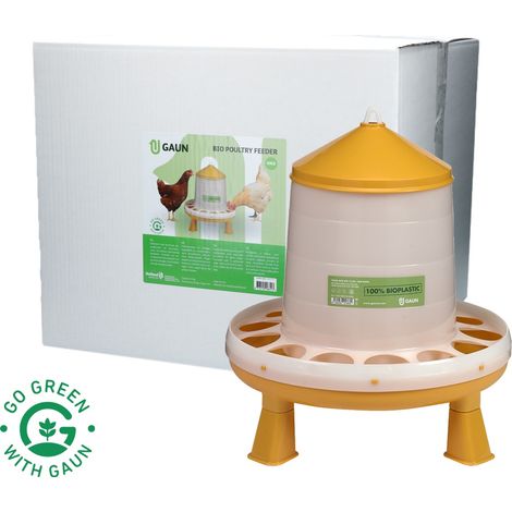 Poultry feeder gaun gaun11248 Biokunststoff 8 kg