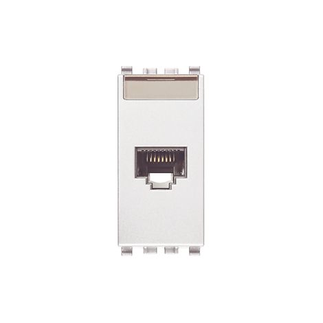 Presa RJ45 categoria 5 Vimar Arkè   compatibile bianco tipo 19339.11.b