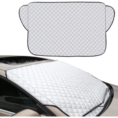 Couverture Pare Brise Universelle Anti Givre, Neige, Glace - Répliante pour Voiture (1/5)