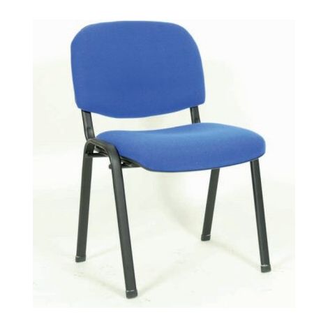 Sedia Attesa Venere Fissa Senza Braccioli Colore Blu