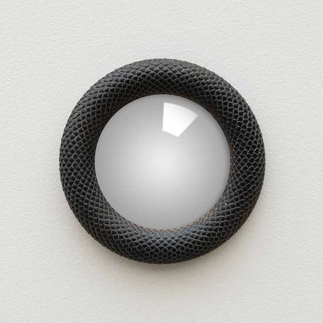Miroir convexe serpent noir 16cm (1/2)