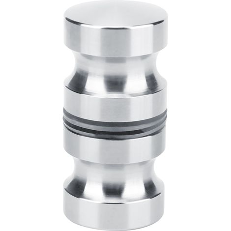 Poignée de porte coulissante monobloc en acier inoxydable pour salle de bain - Accessoires pour porte en verre (1/5)