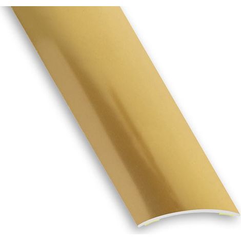 Soglia adesiva in acciaio, ottone, 3x83cm.