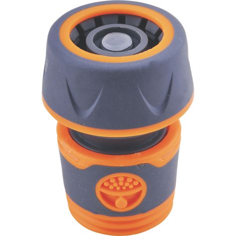 Utilia Plus RACCORDO RAPIDO UNIVERSALE CON ACQUASTOP GOMMATO mis. 1/2-5/8-3/4 24.00 pz