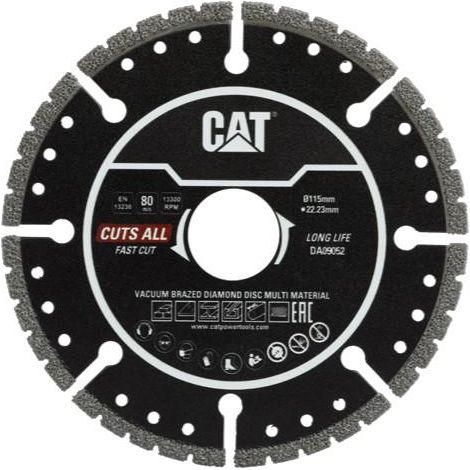 Disco diamantato universale115mm adatto a tutti i materiali Caterpillar da09052 (1/2)