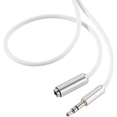 Rallonge SpeaKa Professional SP-7870520 Jack audio [1x Jack mâle 3.5 mm - 1x Jack femelle 3.5 mm] 1. (1/4)