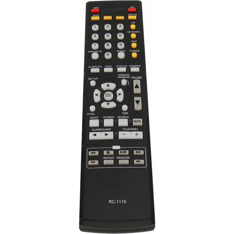 Télécommande universelle compatible récepteurs Denon AVR série 390 à 2809, RC 1115