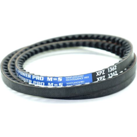 Courroie type trapézoïdale crantée XPZ1362