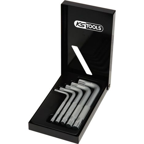KS TOOLS  Llave acodada  XZN  corta  5 piezas  - 151.4100