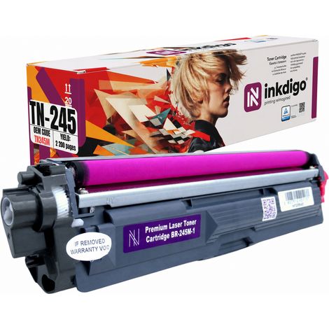 Inkdigo Toner TN245M kompatibel mit Brother DCP-9015CDW HL-3140CW TÜV-zertifiziert (1/5)