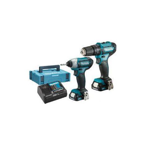 MAKITA TRAPANO AVVITATORE COMBO KIT CXT-CLX228AJ