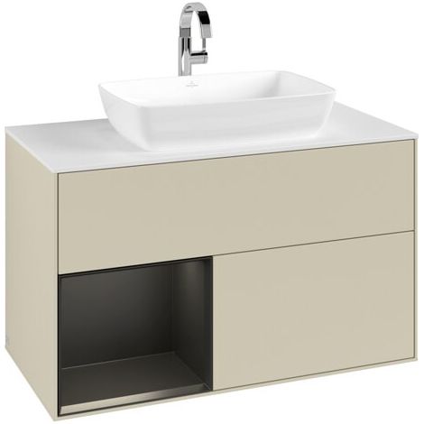 Villeroy & Boch F771PDHJ Meuble sous lavabo Finion F77 (1/3)