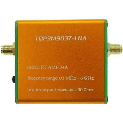 Hochlinearer Verstärker mit extrem niedrigem Rauschen, Version ohne Batterie (1/5)