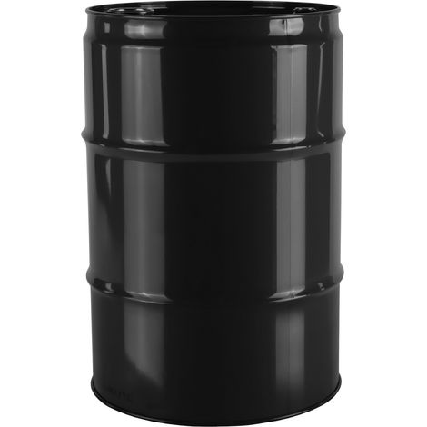 Canna in metallo d'acciaio TH 60L con tappi da 2 e 3/4 - nera